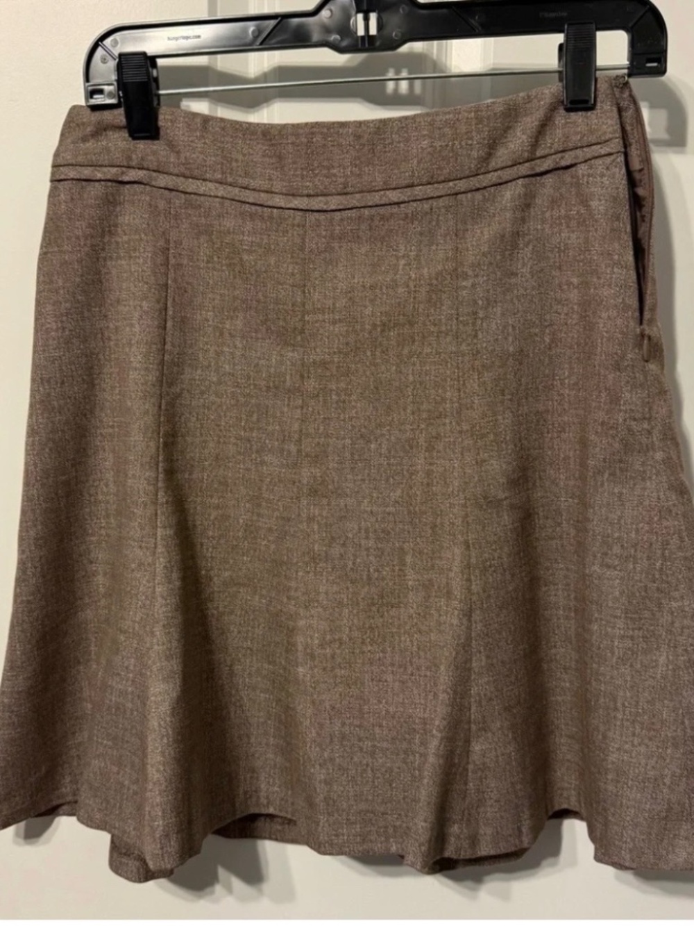 The Limited Tan A-Line Skirt